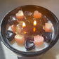 Halloween Hearts Candle